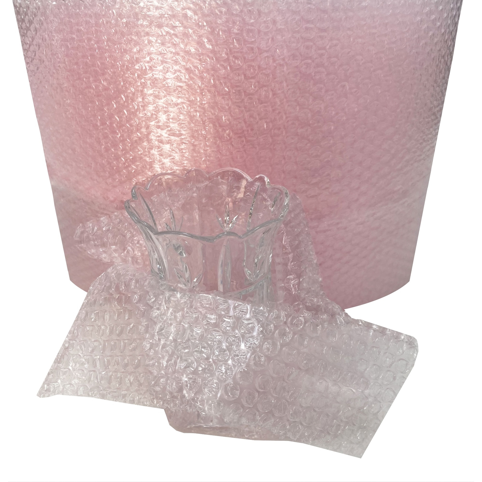 UOFFICE 4 Pink Anti-Static Bubble Rolls 175’x12″ – Small Bubbles 3/16″ Wrap 700′
