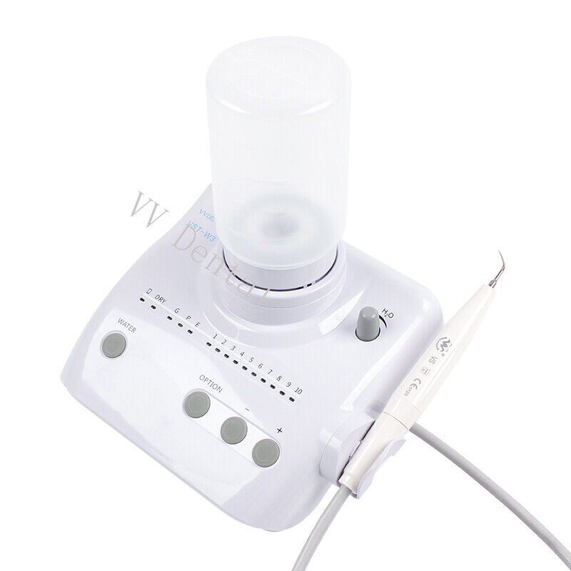 Dental Ultrasonic Scaler Machine 2 Bottles Handpiece Tips Fit DTE Satelec SK-D1