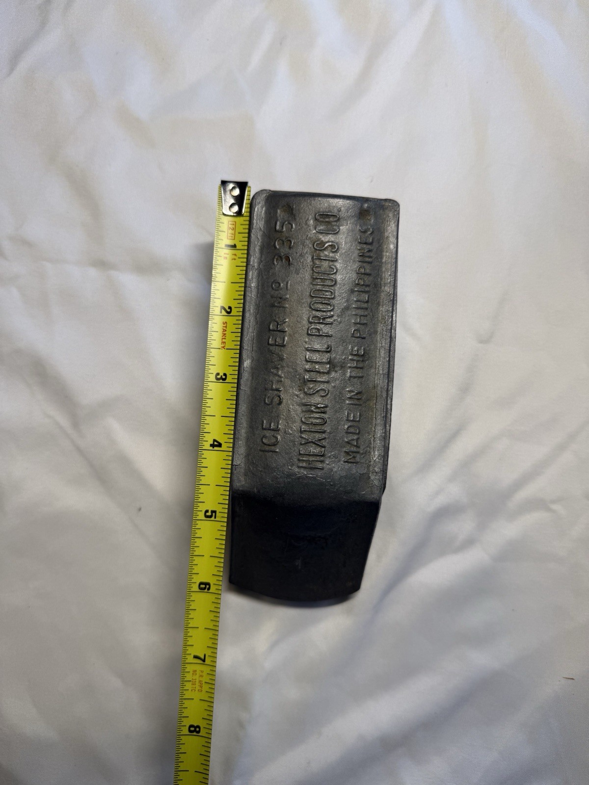 VTG Hexton Steel Products Co Hand Powered Ice Shaver No 335 Made in Philippines