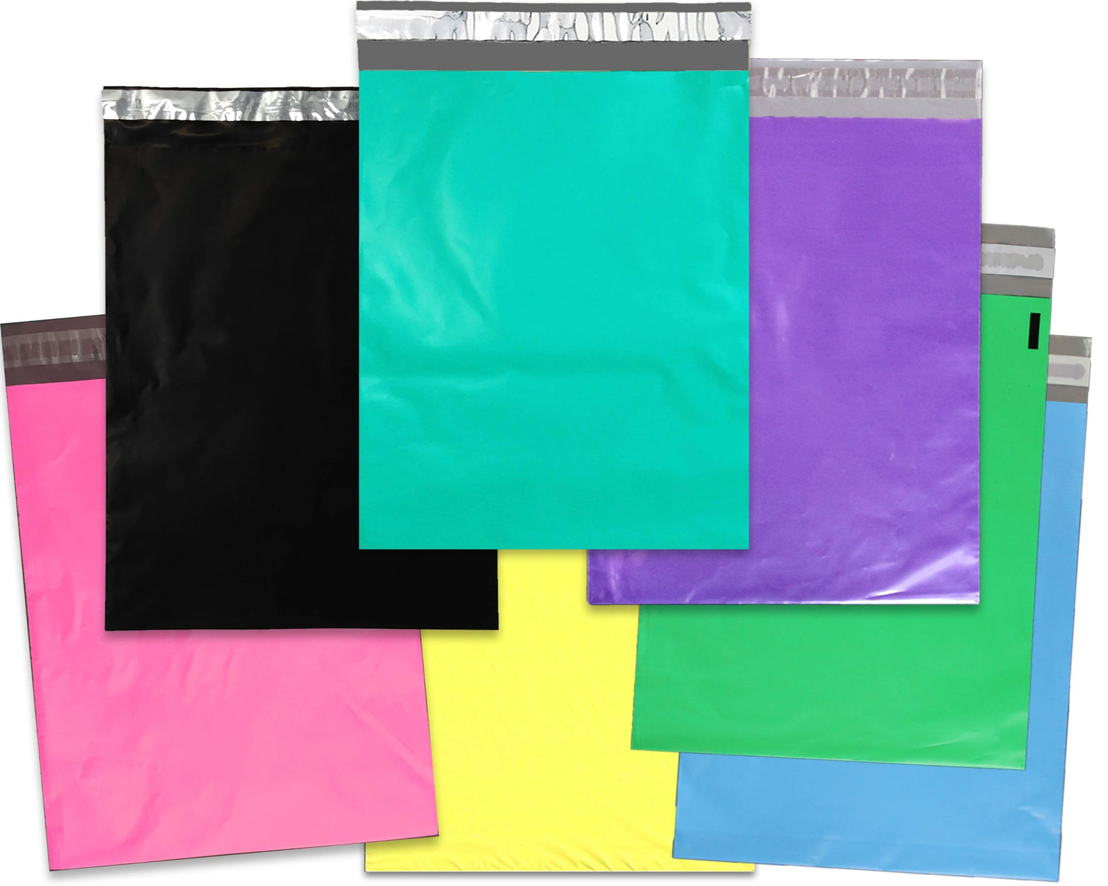 10, 20, 50 -100- 200 Pack 10×13 Colored Designer Approved Quality Poly Mailers