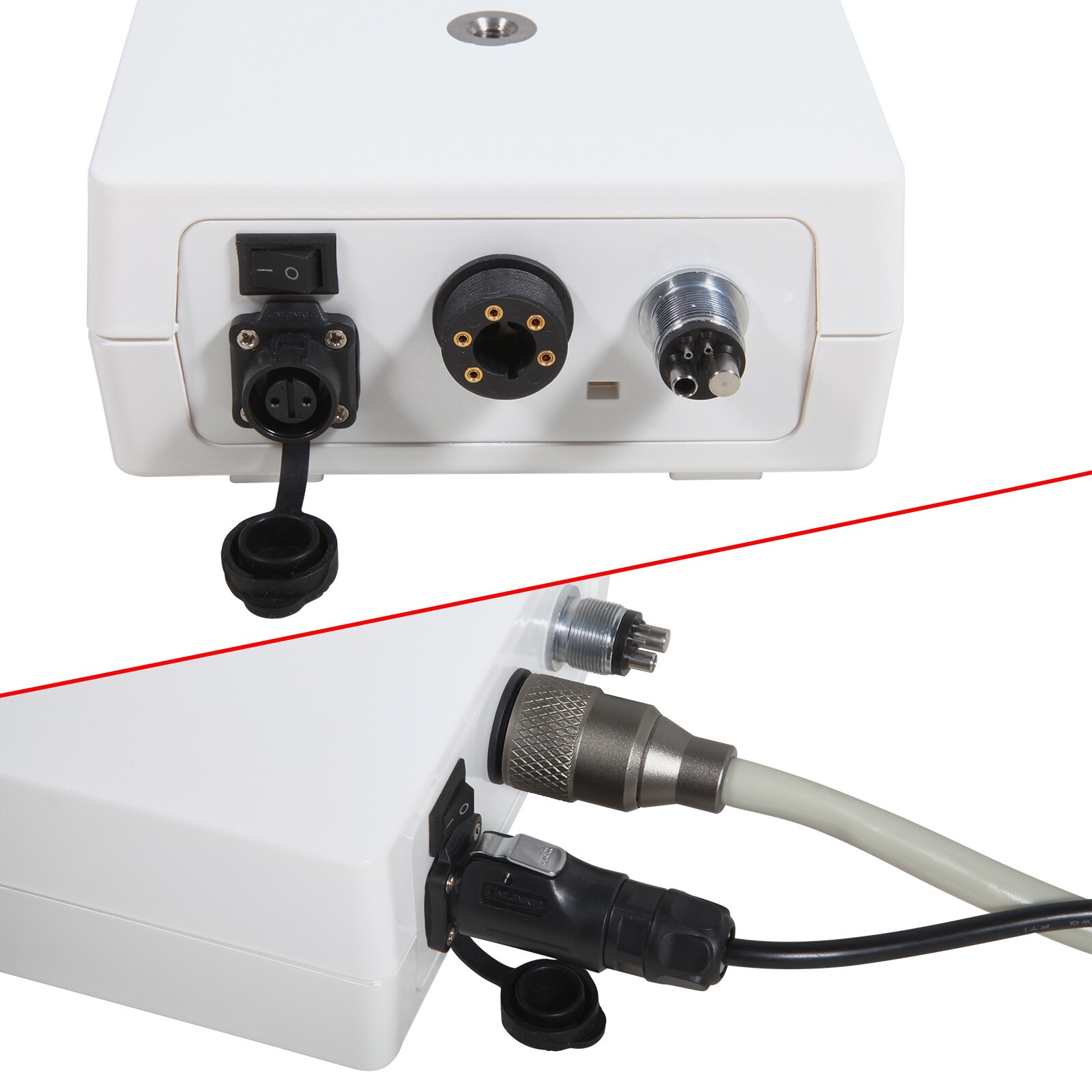US NSK Style Dental Brushless LED Electric Micro Motor 1:5 Increasing Handpiece