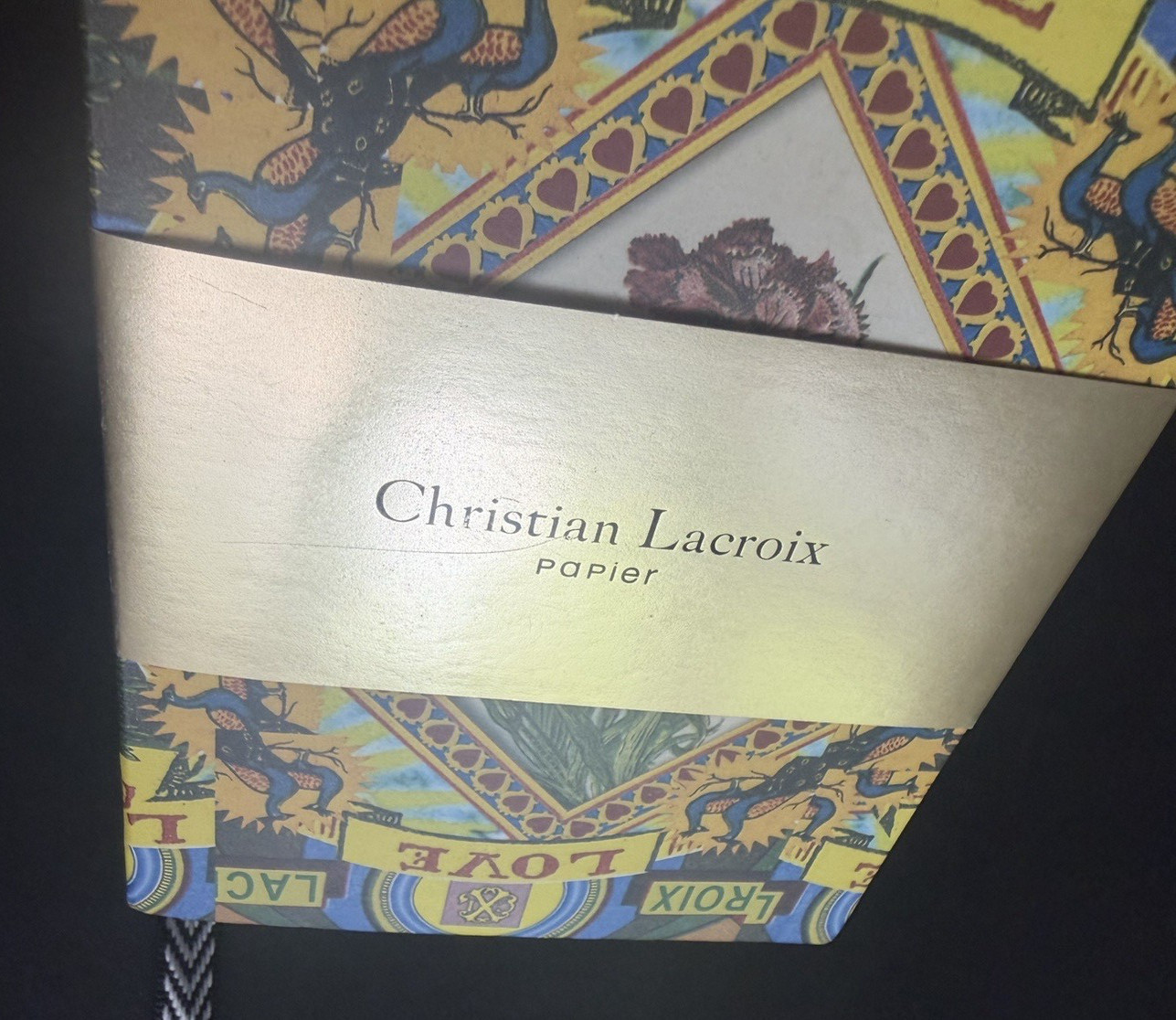 NWT Christian Lacroix Papier Love Notebook A6 4 1/4″ x 6″ Layflat Notebook