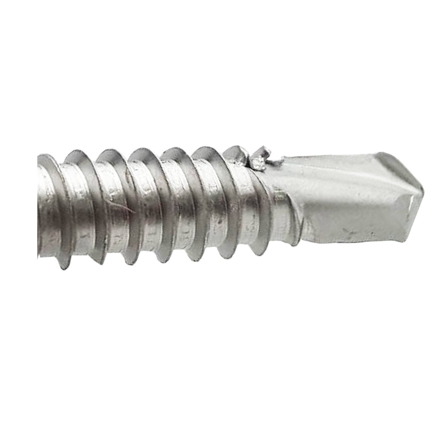 #12 Hex Washer Head Self Drilling Sheet Metal Tek Screws 410 Stainless Steel