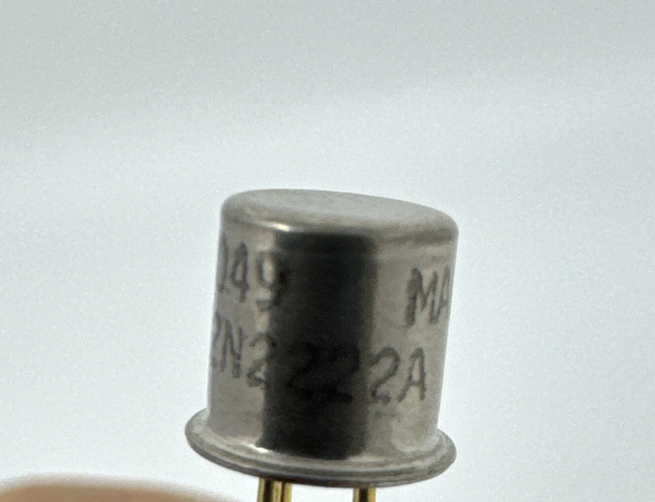 2N2222A Genuine TI TO-18 Transistor Factory Original New Old Stock X 2