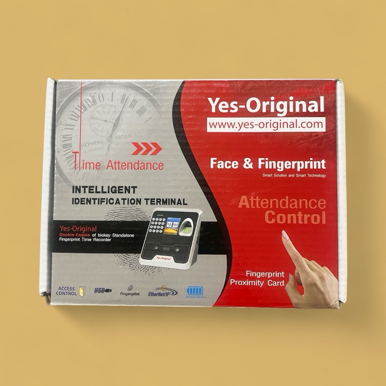 Yes-Original Face & Fingerprint Time Recorder (A)
