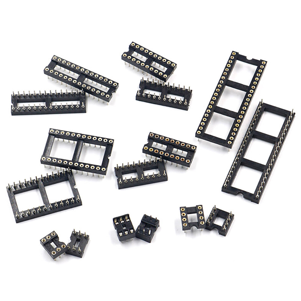 6/8/14/16/18/20/24/28/40 Pin DIL IC Sockets Integrated Circuit Socket DIP Holder