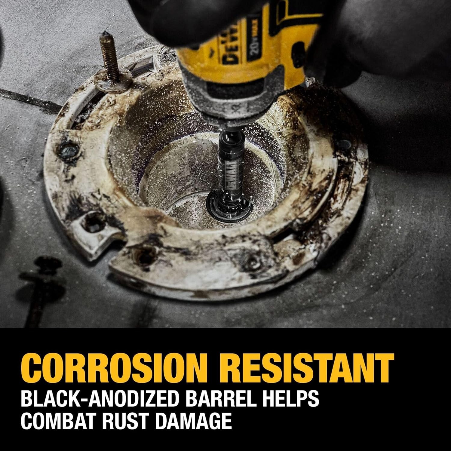 DEWALT Impact Connect Pipe Cutter, PVC Cutter, Diamond Grit Cutting Wheel