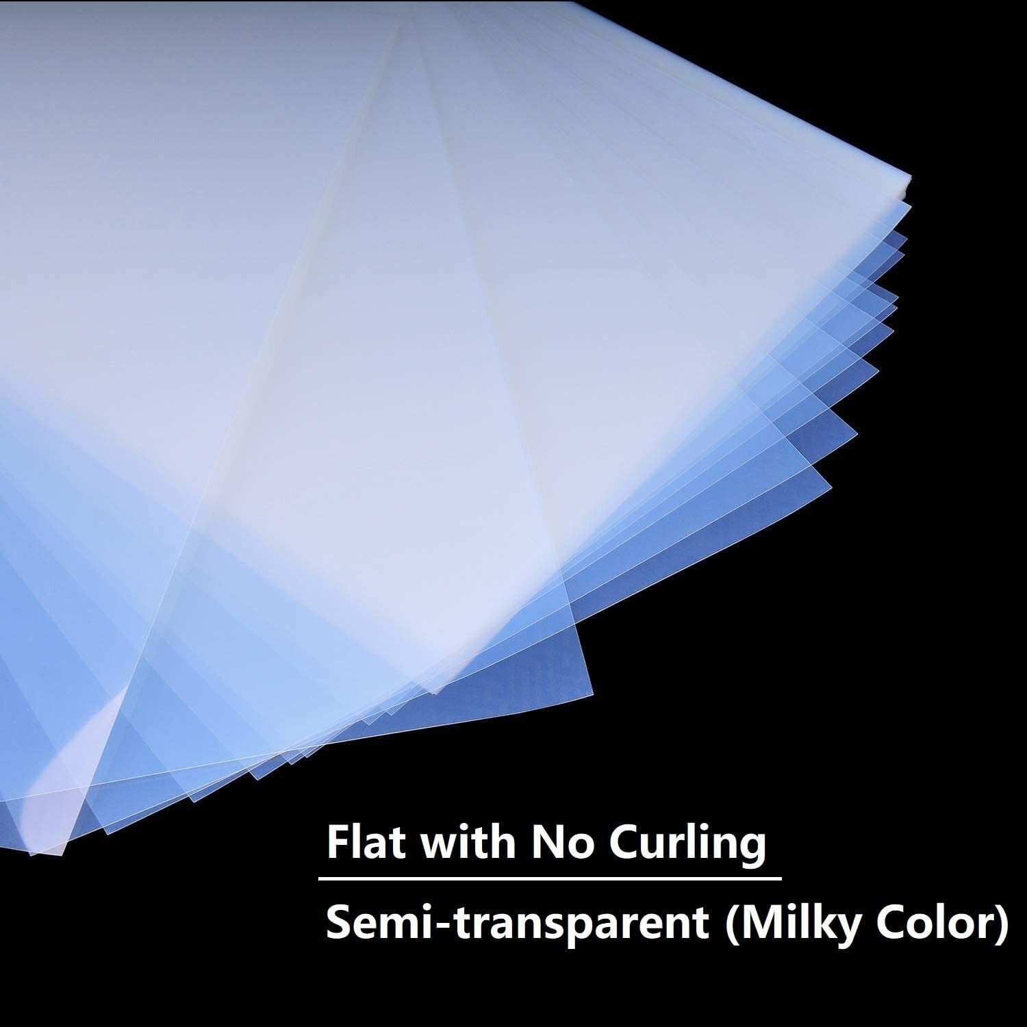 300 Ct A-SUB Waterproof Inkjet Film 8.5×11 for Screen Printing Silk Transparency
