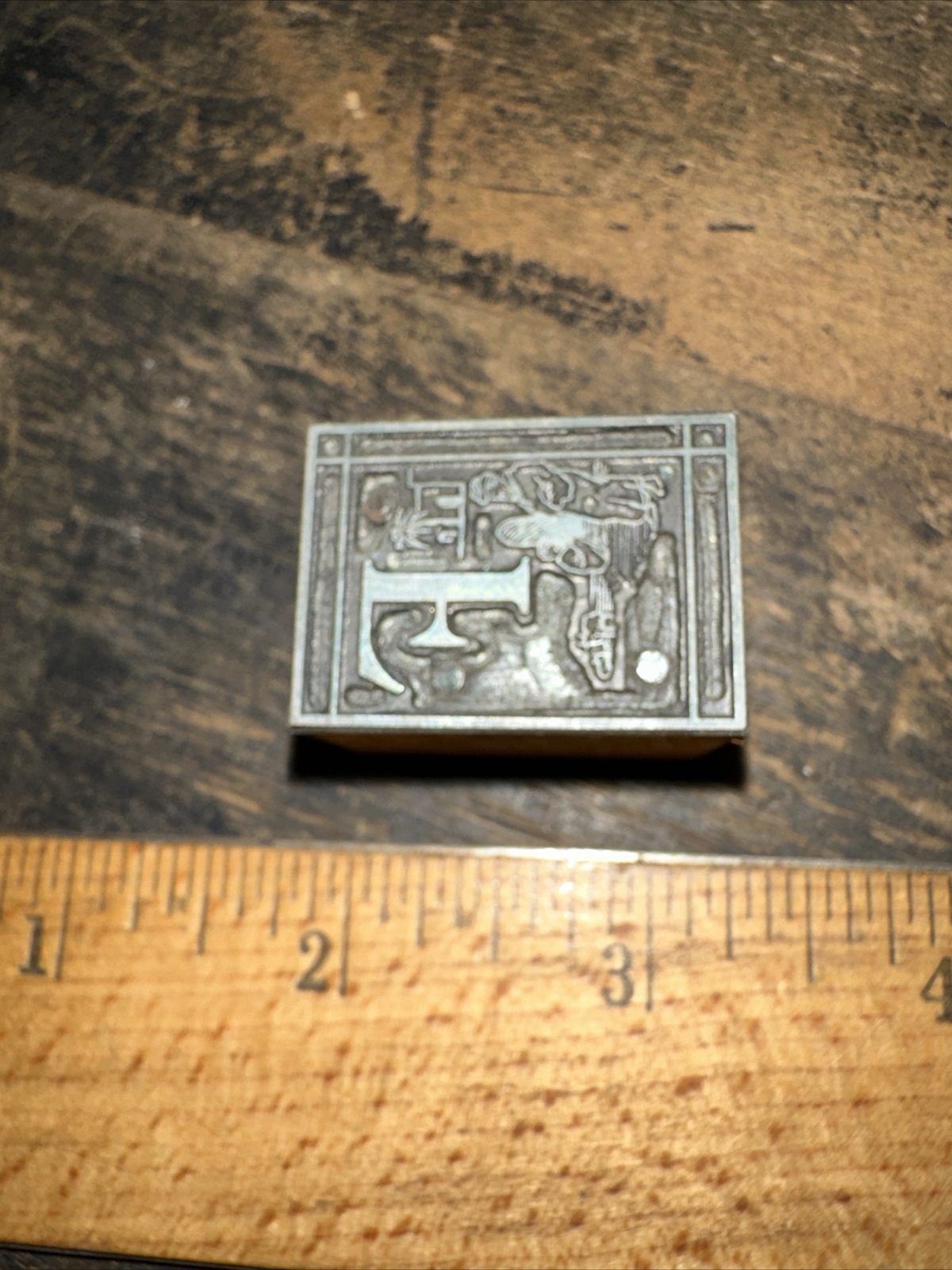 Printing Blocks “ Letter (F) “ Family. Nice Details!