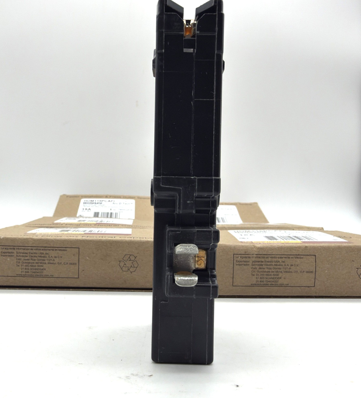 Square D HOM115PCAFI 15A CAFCI Plug-On Neutral Arc Fault Breaker 120V NEW- Lot 6