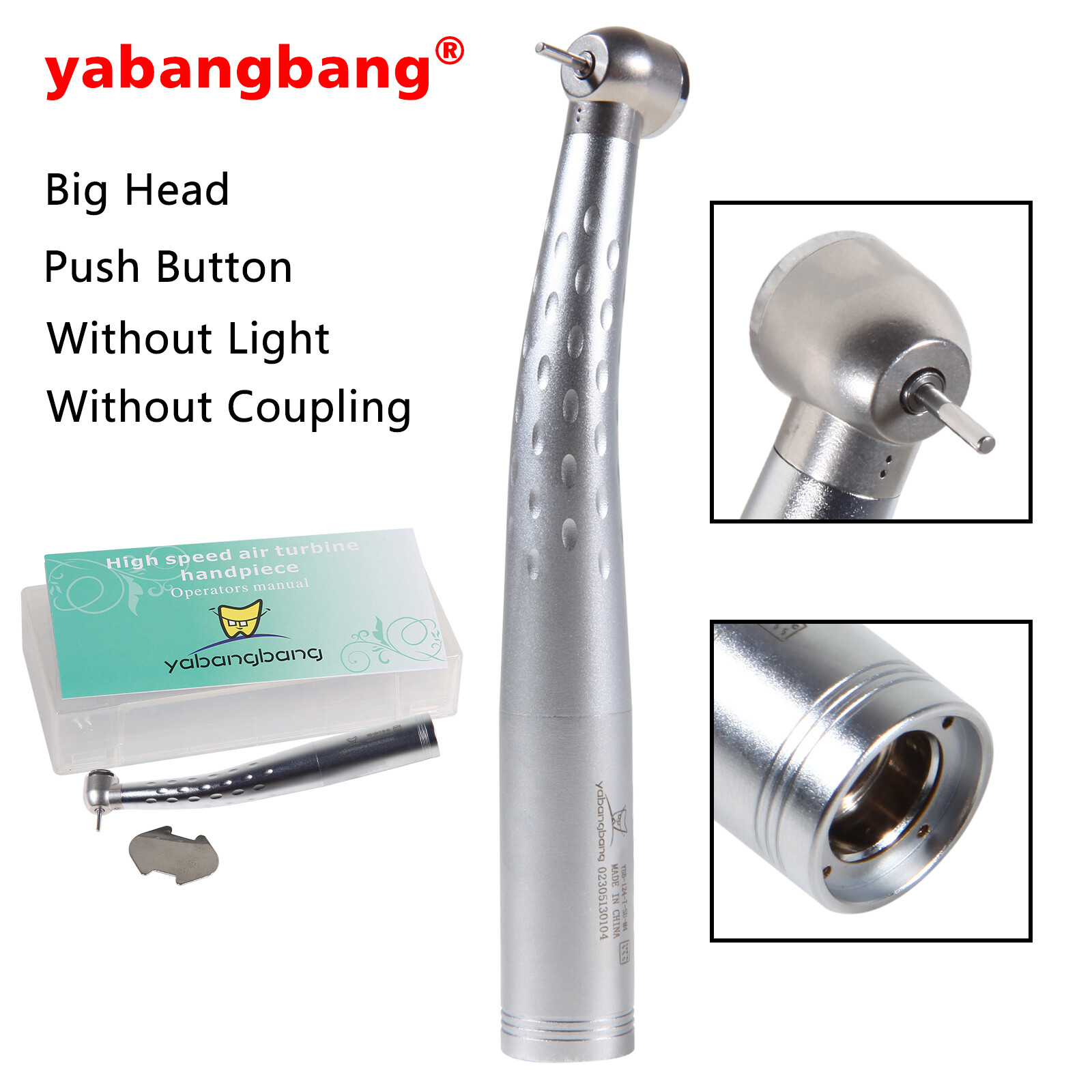 YABANGBANG Dental High Speed Handpiece Turbine For KaV Quick Coupler GD4/ Rotor
