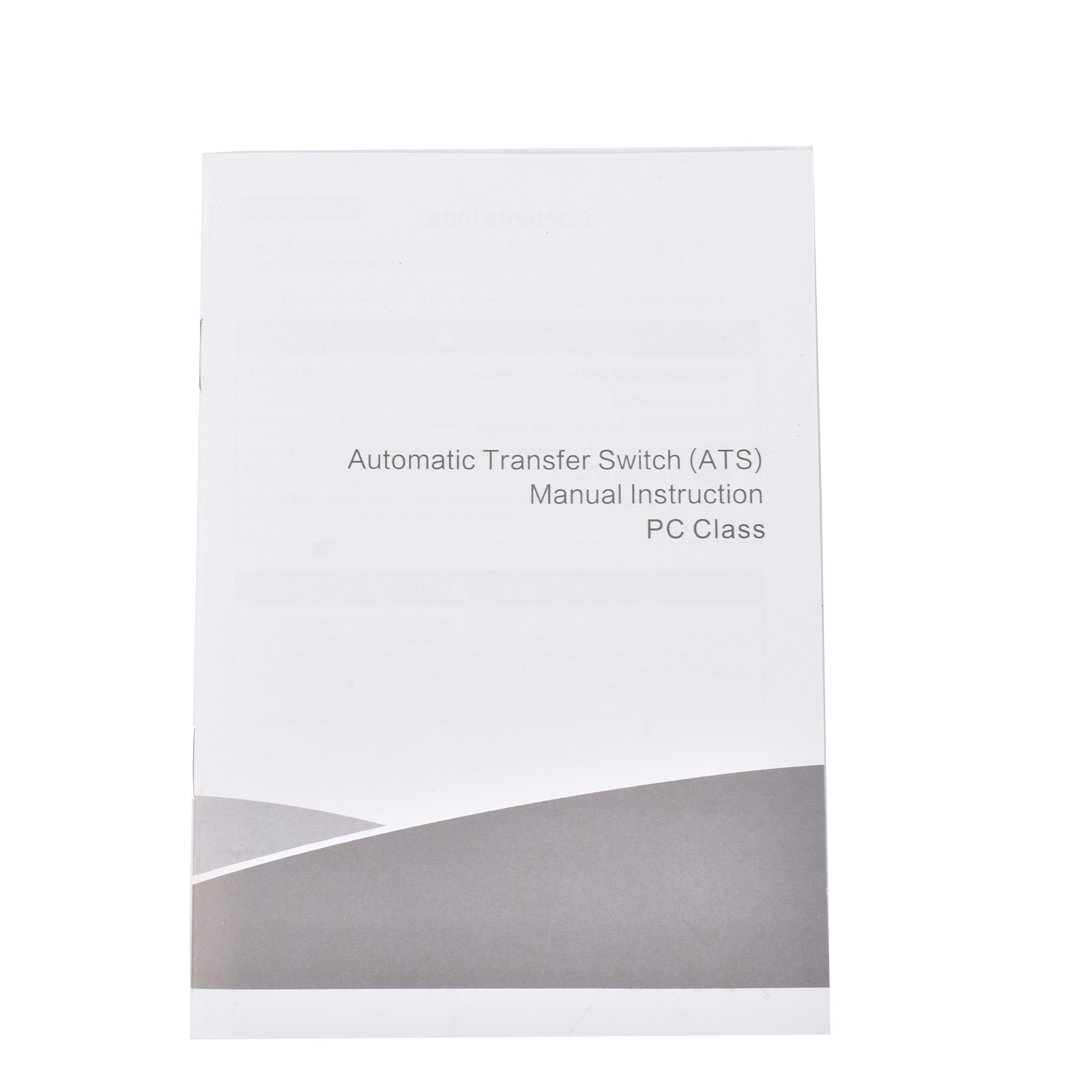 Replace Industrial Automatic Transfer Switch 4P 400A 110V or 220V Black White