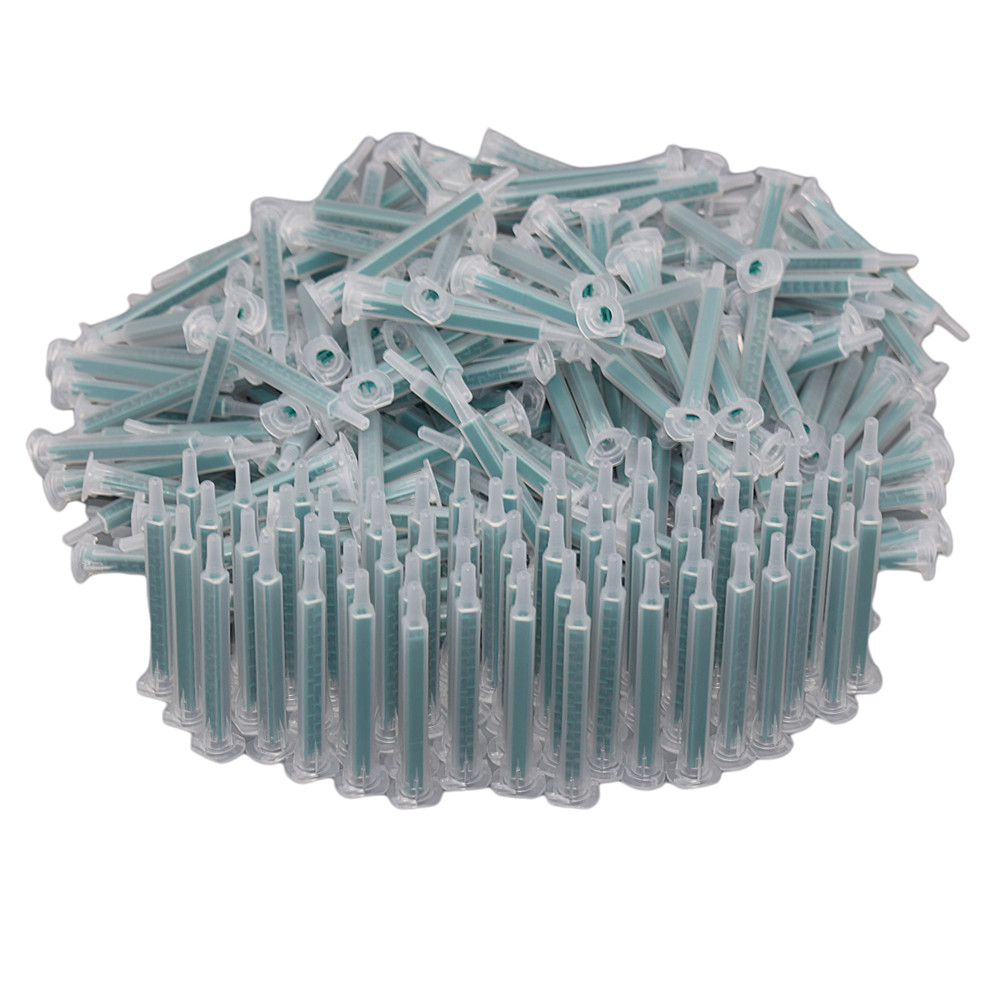 50pcs Static Mixer AB Glue Adhesive Mixing Nozzles Epoxy Resin Glue Mixing Tube