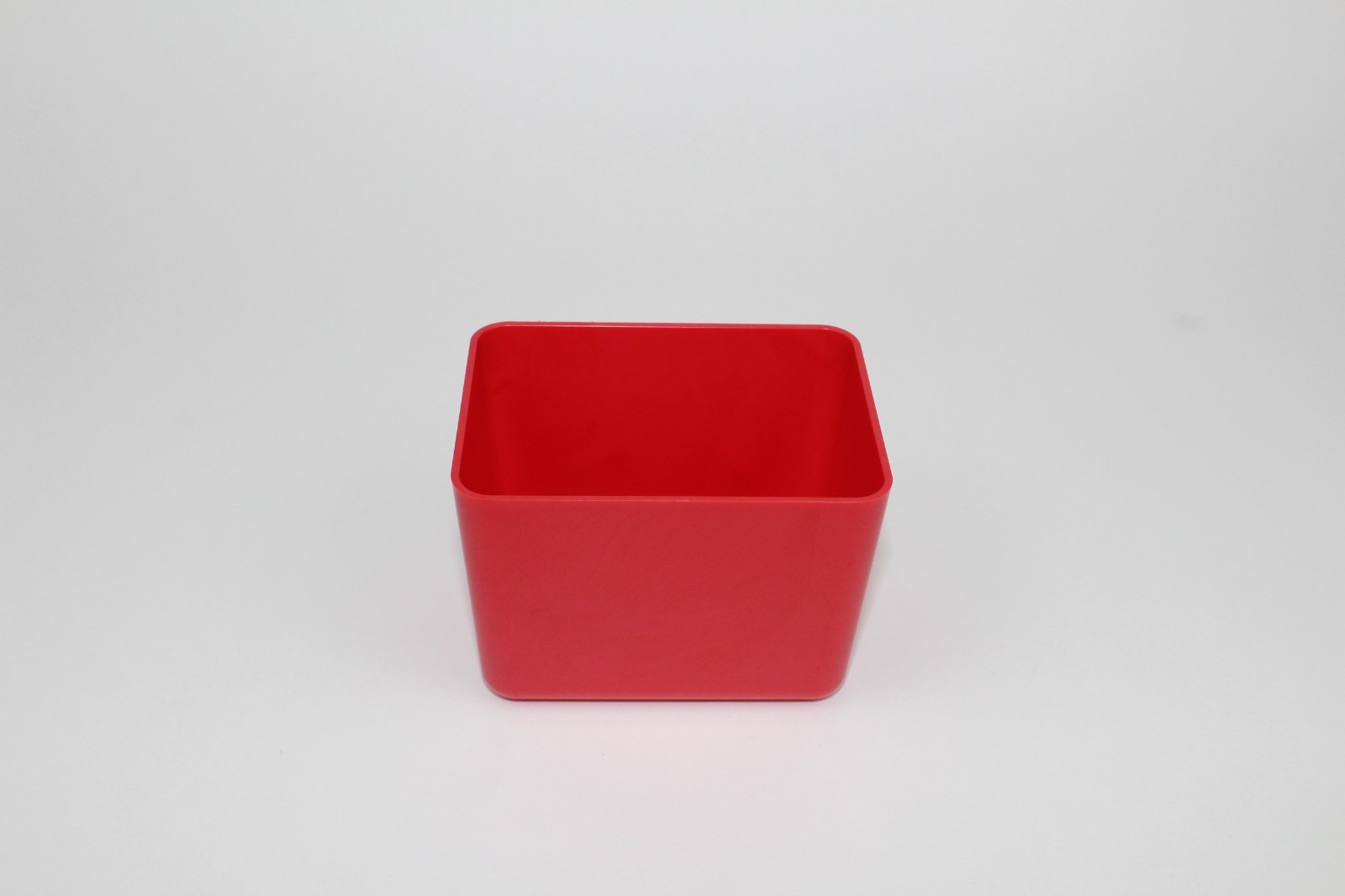 48 3″x4″x3″ deep Red Plastic Box Lista Vidmar Toolbox Organizer Cups Drawer bins