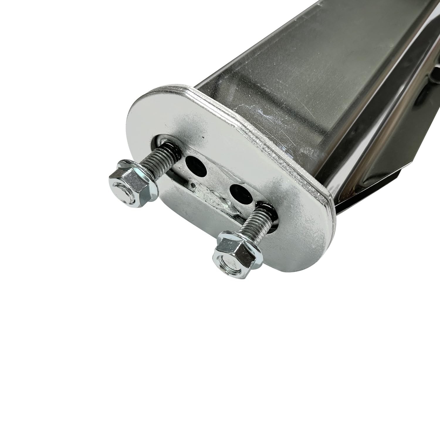 Bst Bssp Straight Spring Loaded Mud Flap Hanger For Semi Trucks Bolt Spacing