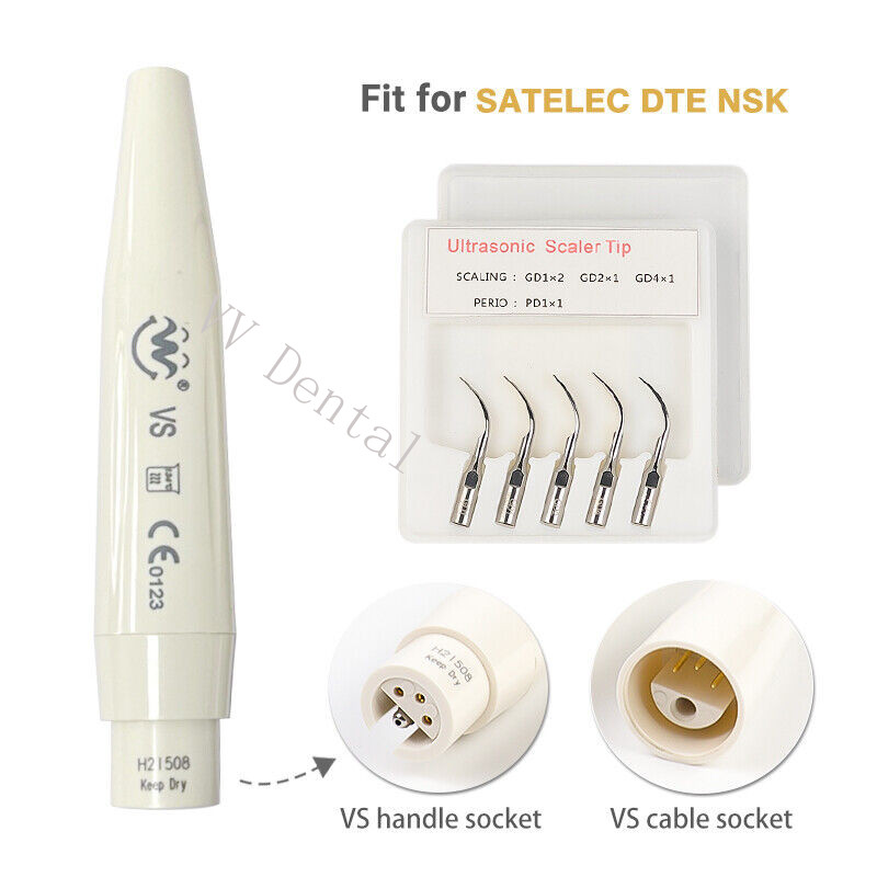 Dental Ultrasonic Scaler Detachable Handpiece Auto Water Supply Tooth Cleaner