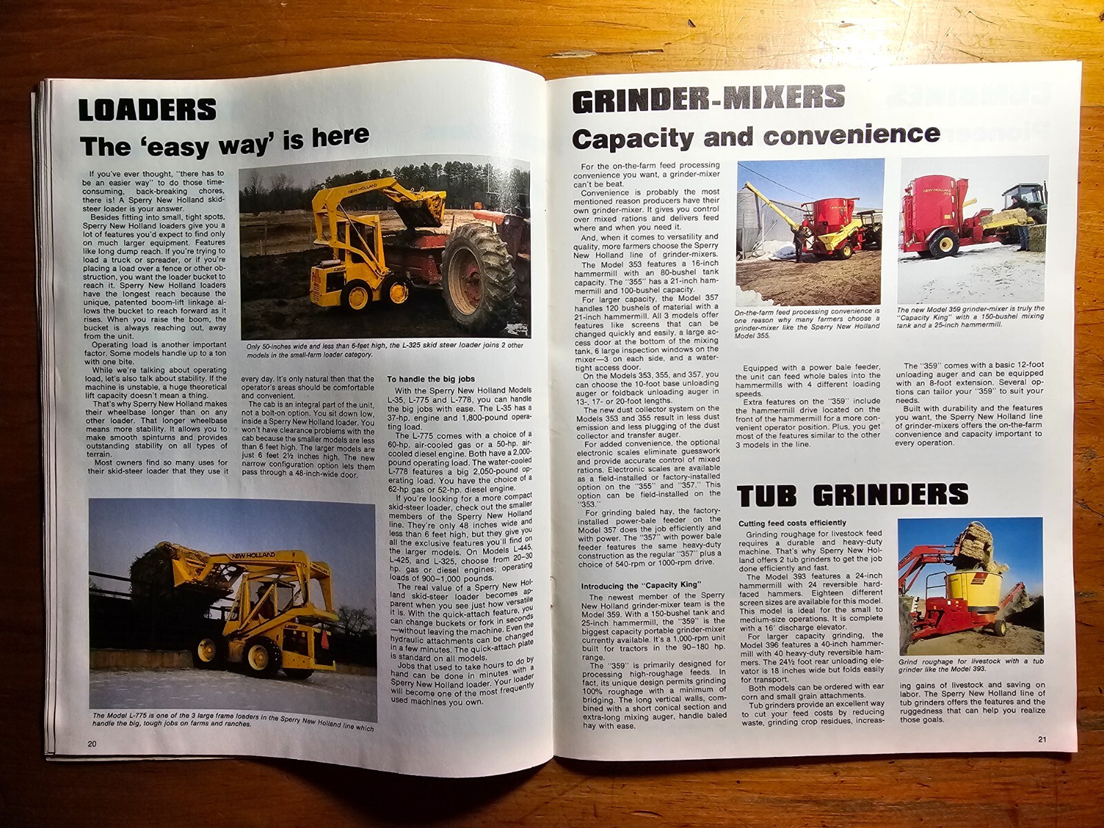 New Holland Equipment Buyer’s Guide Brochure Vol 24 No 7 6175157 1979