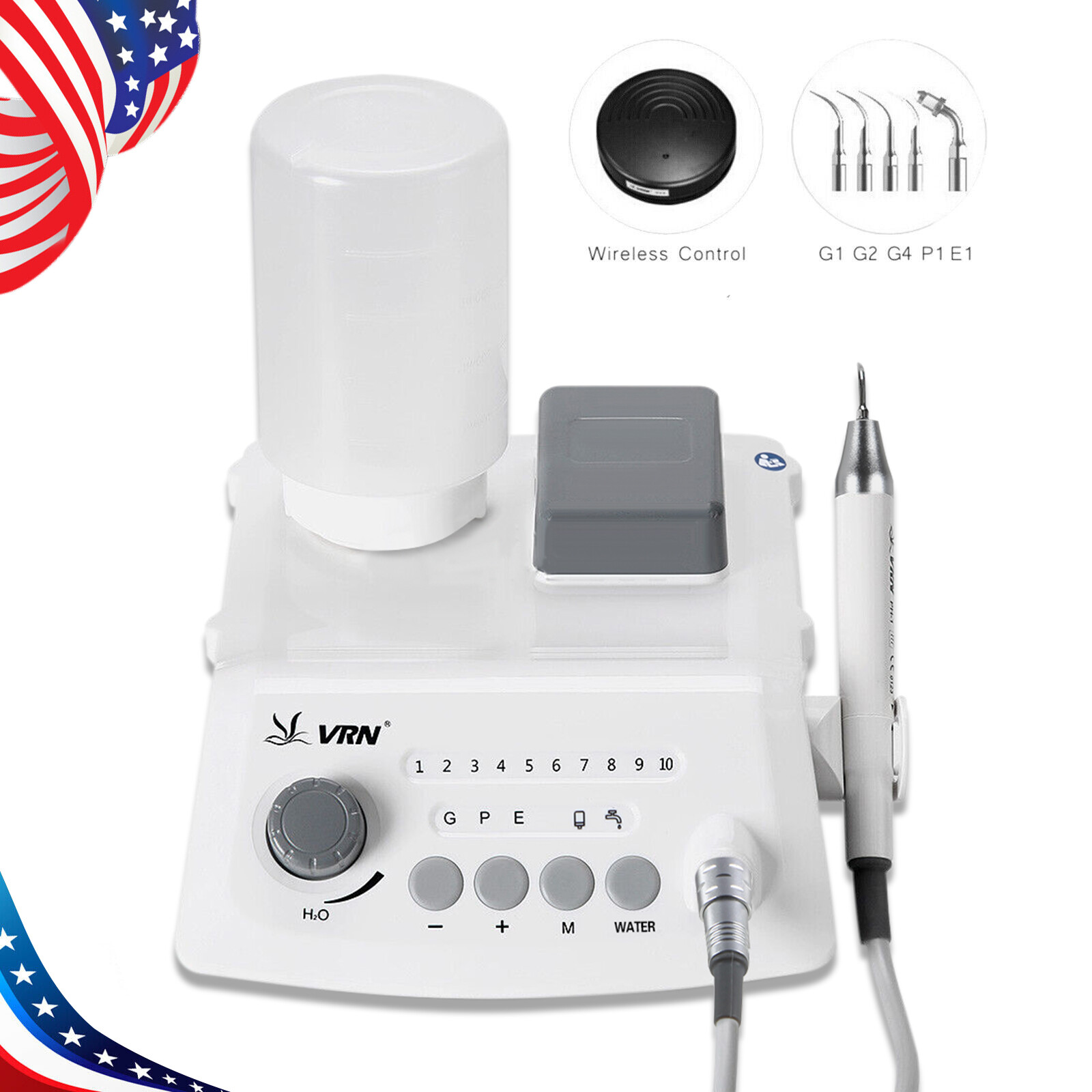 Auto Water Supply Dental Ultrasonic Piezo Scaler LED Handpiece Liquid Dosing sa