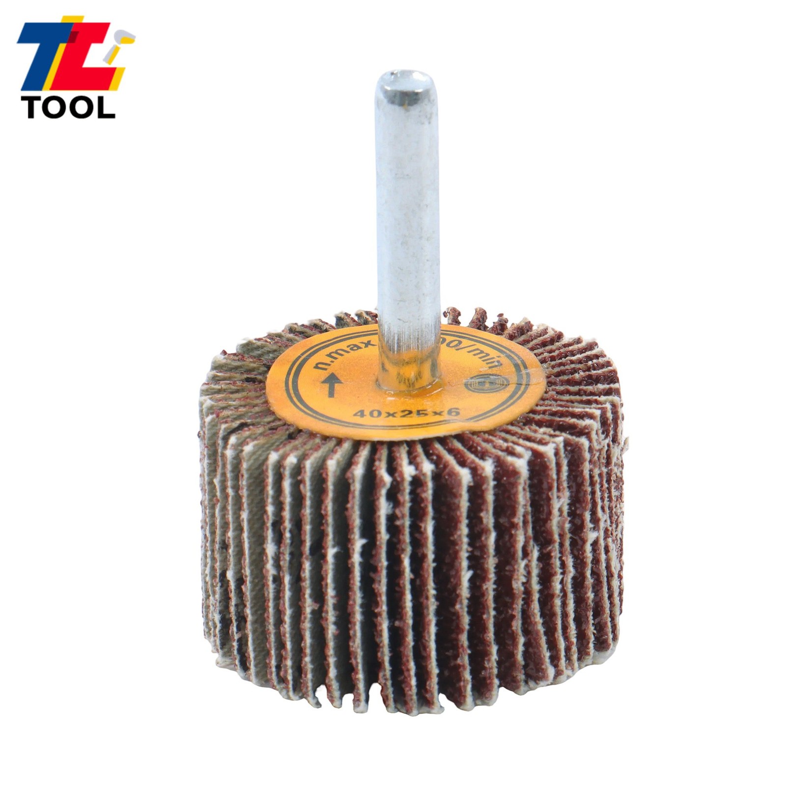 1-1/2″ x 1″ x 1/4″ Aluminum Oxide Shank Mounted Flap Wheels 60 Grit – 5 Pack