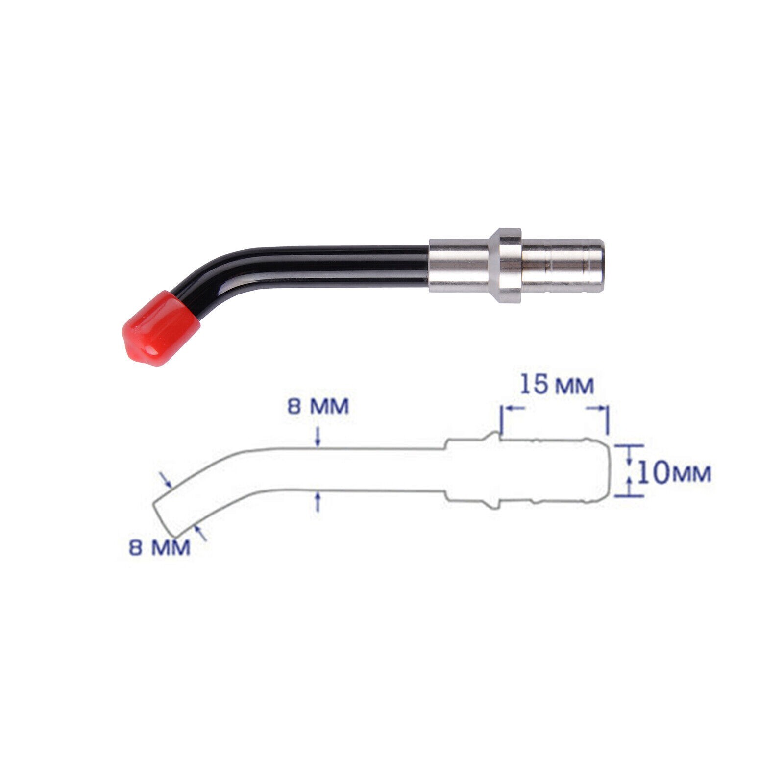 Dental LED Lamp Curing Light Optical Fiber Guide Rod Tips Replacement Universal