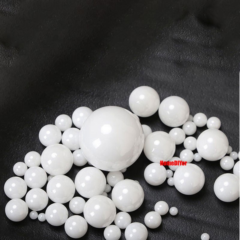 High Precision Zirconium Oxide Ceramic Bearing Balls ZRO2 Ball Diameter 1mm-30mm