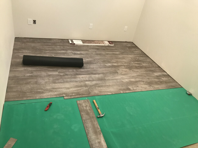 Vapor Barrier Underlayment for LVT Flooring 1.2mm 800sf (8 x 100sf rolls)