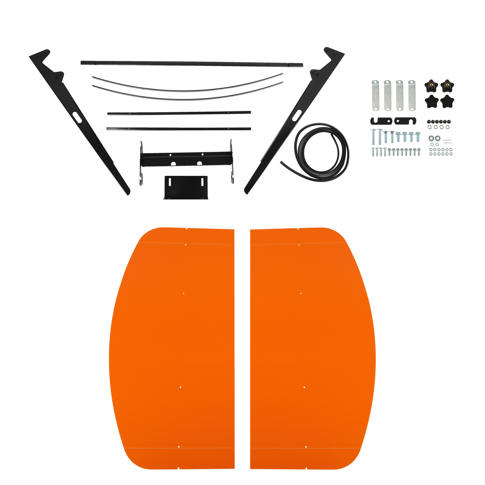 Orange Tuff Top Tractor Canopy For ROPS 48-3/8″ X 48-3/8″