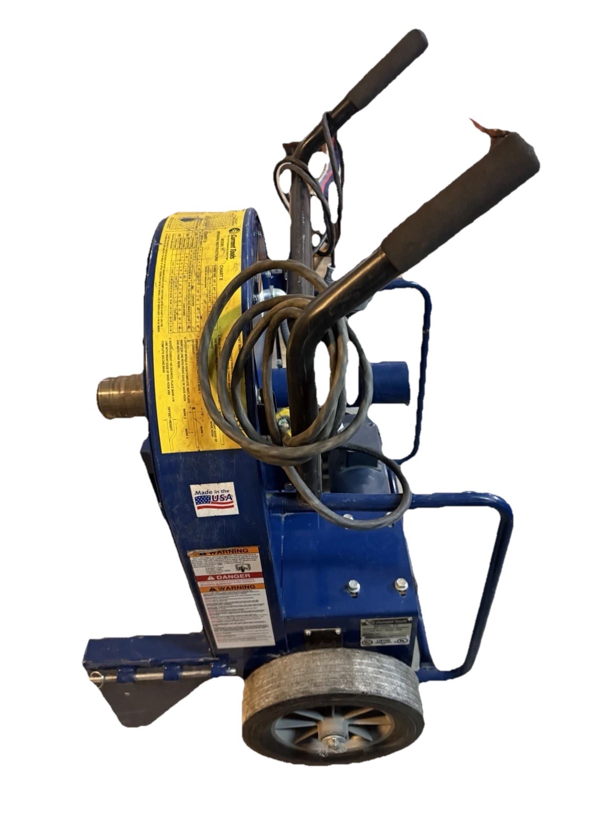 Current Tools 77SR Elect Conduit Bender 1/2”-2” w/ 700SR Rigid Shoe Group & Box