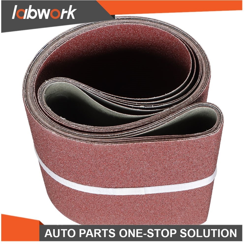 Labwork Belts Sander Sandpaper 6 Pack 6Inch X 48Inch 60 80 120 150 240 400 Grits