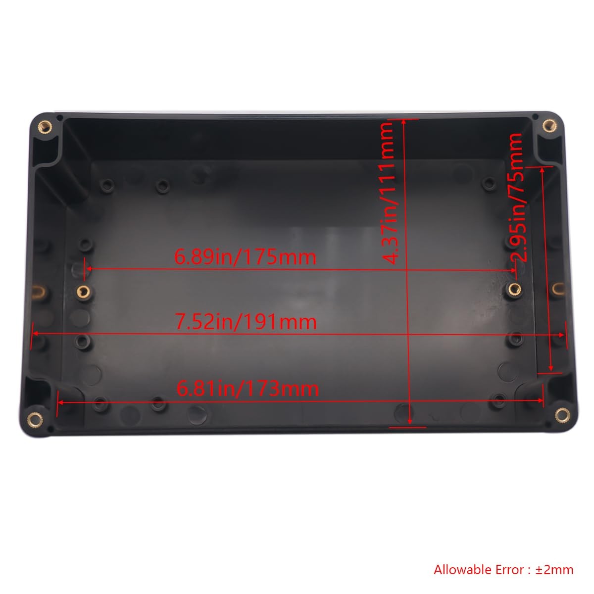 Otdorpatio Junction Box IP65 Waterproof 7.87″x4.72″x2.95″, Fixed Ear Design