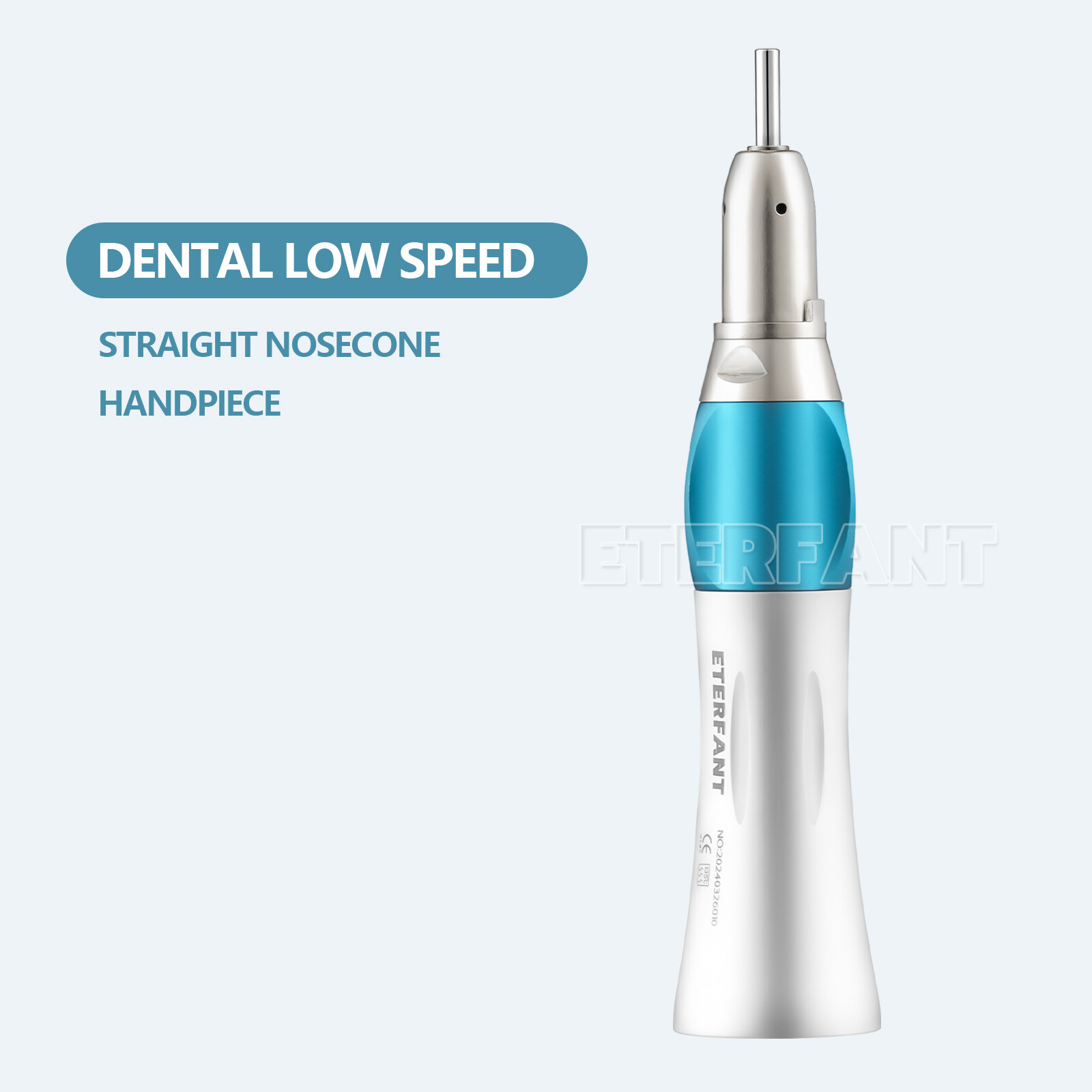 ETERANT Dental 1:1 Slow Low Speed Straight Handpiece/Air Motor Micromotor 4Hole