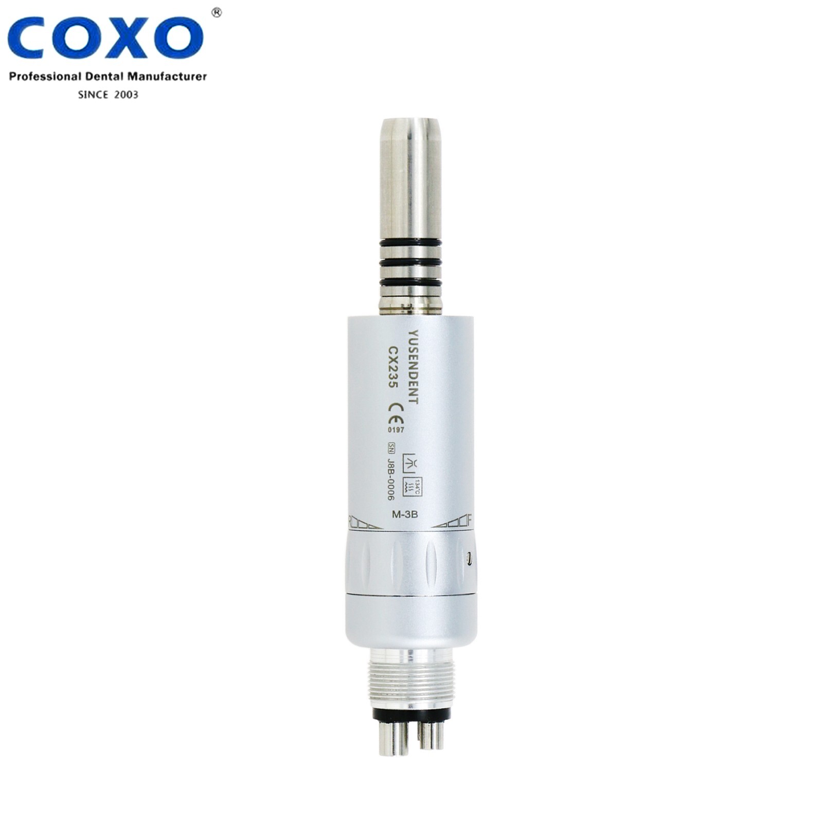 US COXO Dental Inner Water Low Speed Contra Angle Air Motor Straight Handpiece