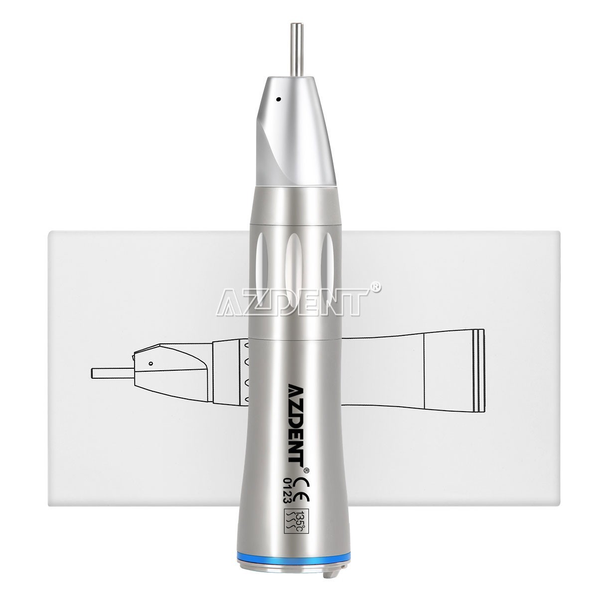 AZDENT Dental LED Electric Micro Motor / LED 1:1 1:5 1:4.2 Increasing Handpiece