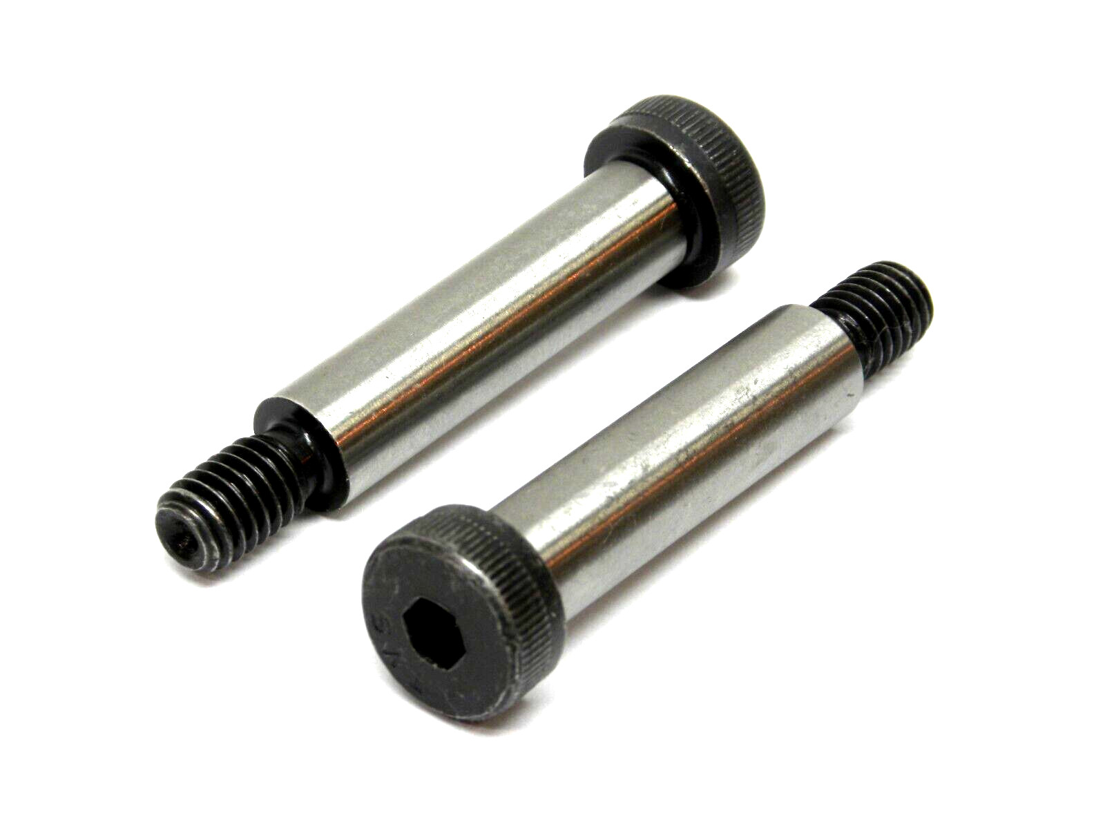 (TWO) 1/2 x 2″ L SHOULDER BOLT 3/8-16 THREAD 3/4″ HEAD HR
