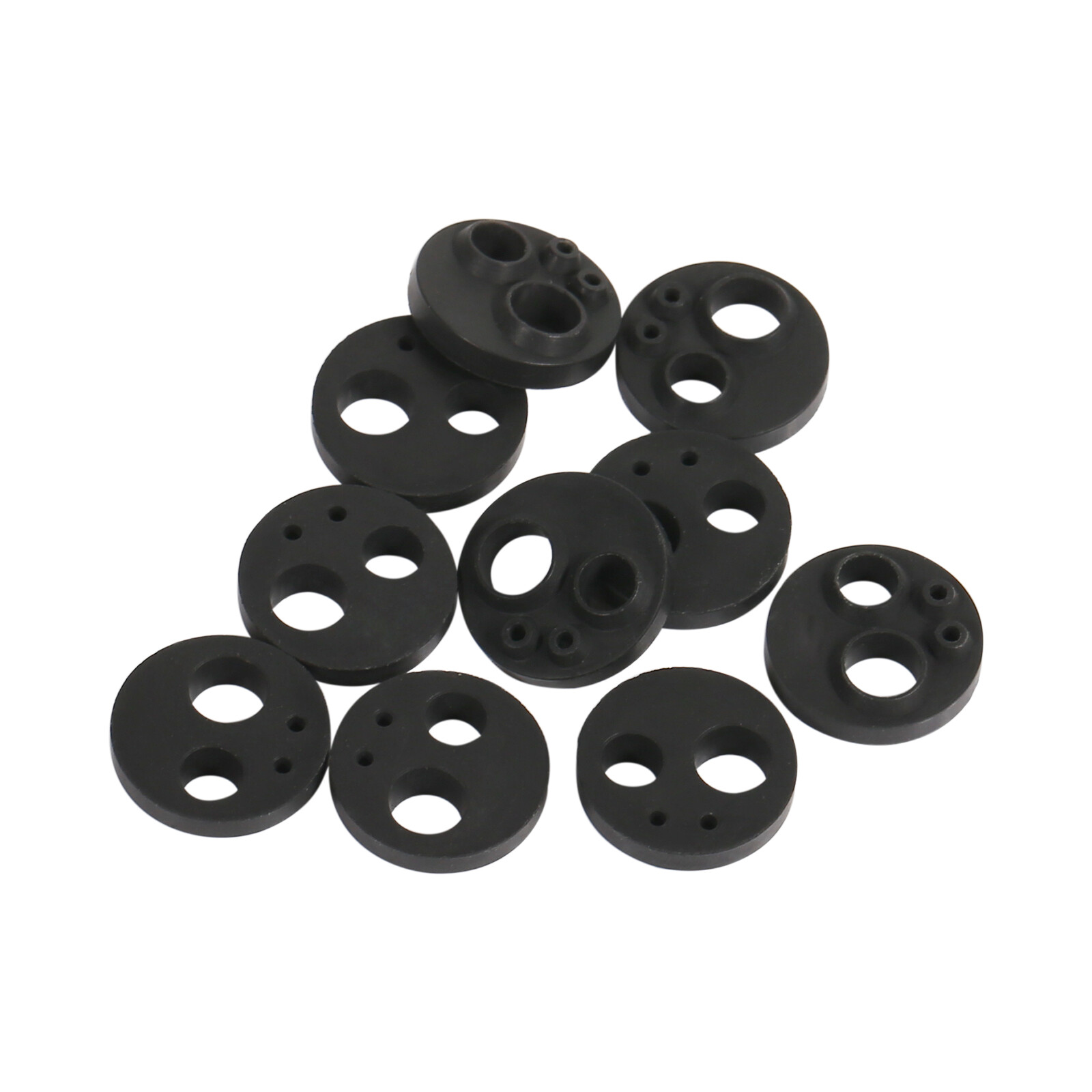 10-50PCS Dental Rubber Seal Gasket 2/4 hole for High Low Speed Handpiece Turbine