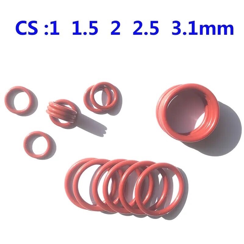 O-Rings Food Grade Silicone O Ring Sealing Washer Gasket #C6