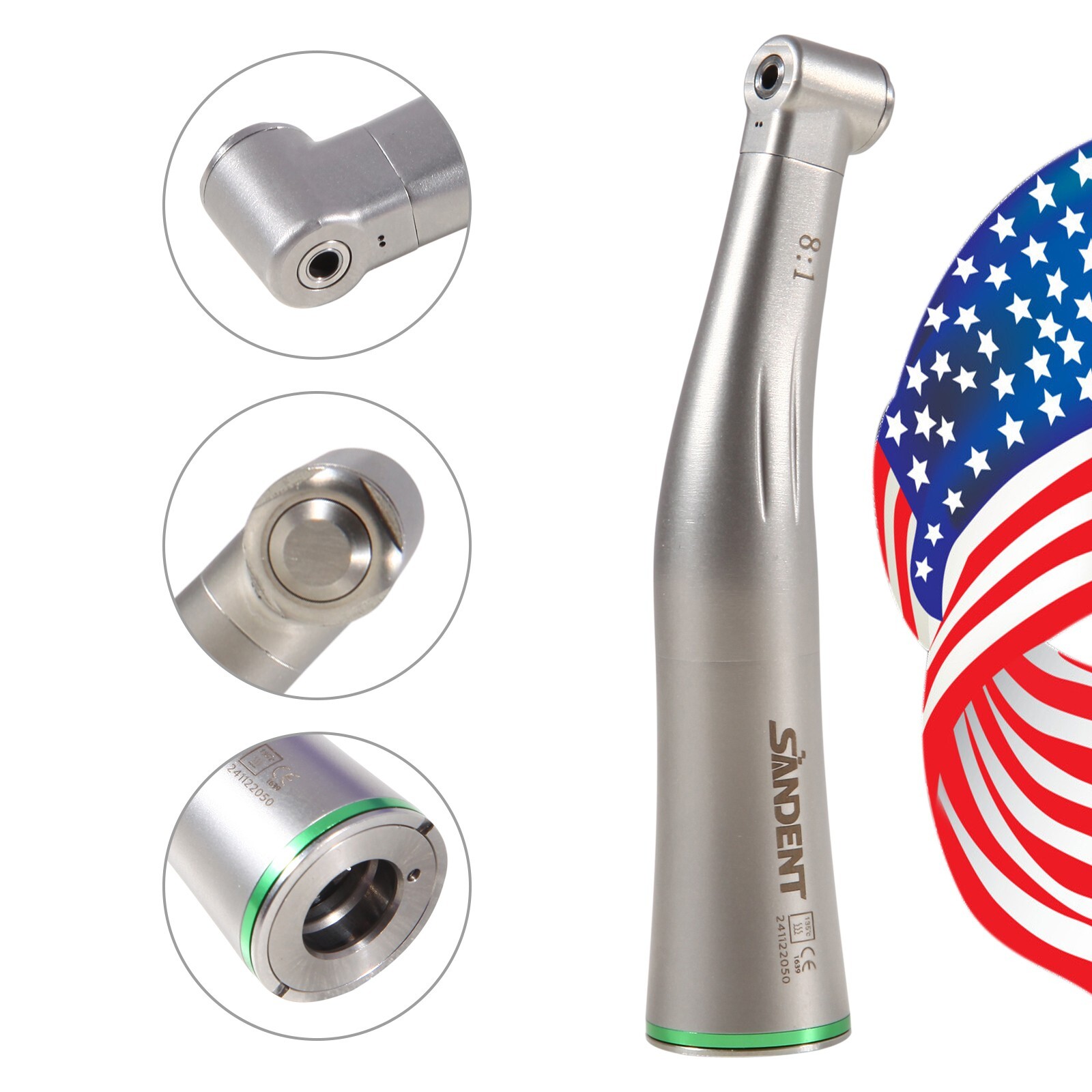 Dental Endo Handpiece 8:1 Endodontic Contra Angle Attachement SybronEndo US