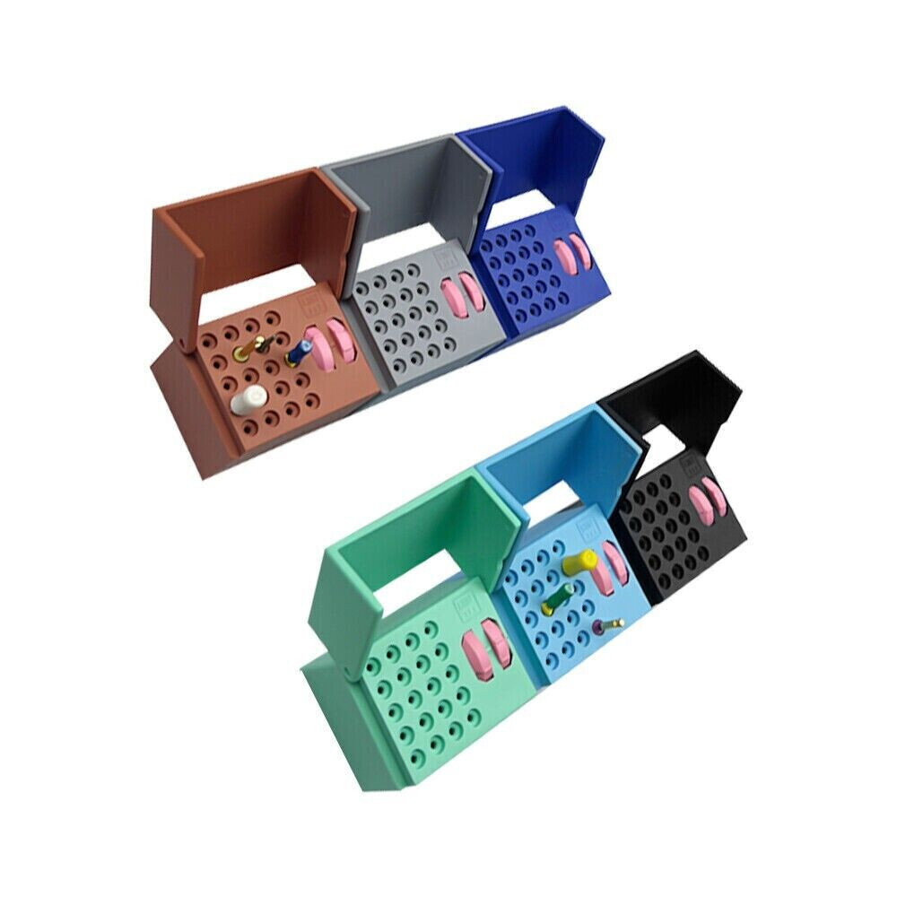 Dental 20 Holes 135°c Memory Endo Box Block Autoclavable Endodontic Root Canal