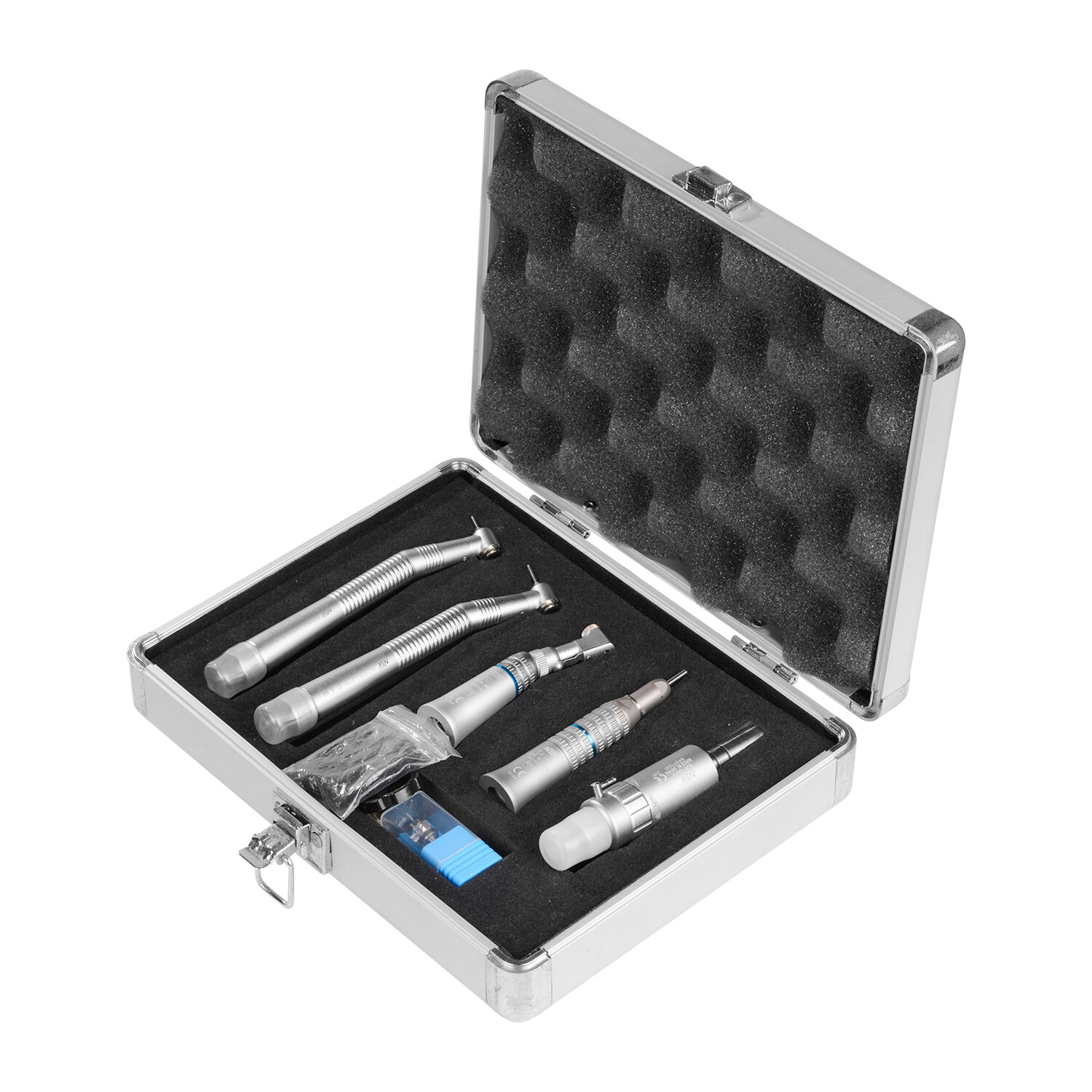 Dental Push Button High Speed & Low Speed Handpiece Nsk Type 2H Aluminum Case