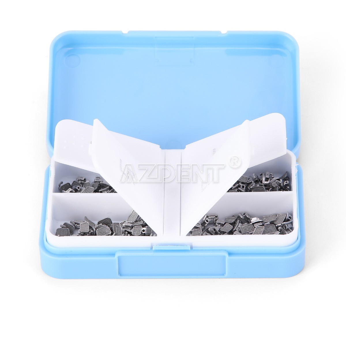 AZDENT 50set Dental Orthodontic 2nd Molar Buccal Tubes Roth/MBT 0.022 Bondable