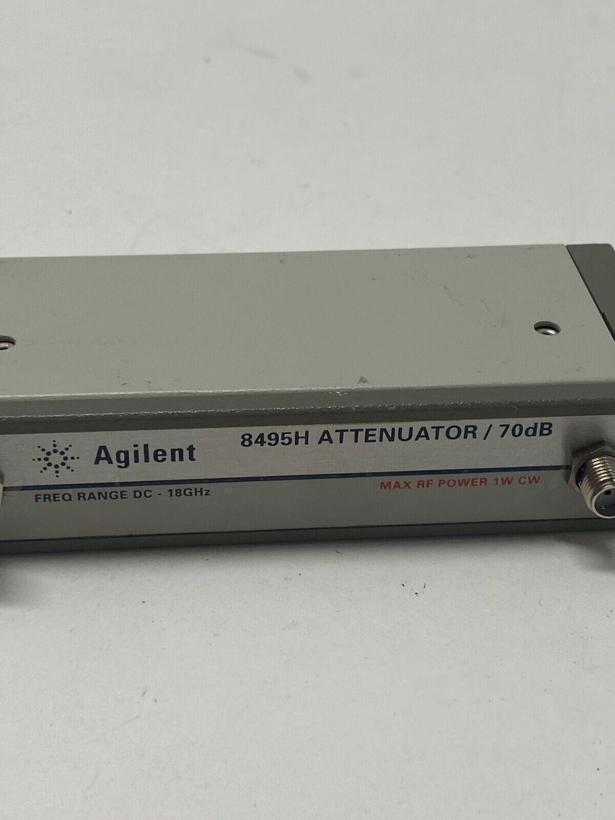 Agilent 8495H Programmable Step Attenuator, 18 GHz, 0-70 dB