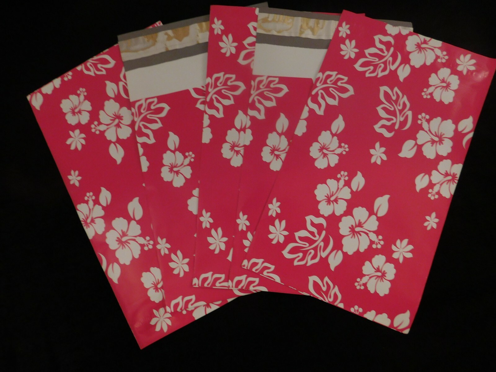 100 6×9 PINK ALOHA Mailers Poly Shipping Envelopes Boutique Bags Self Adhesive