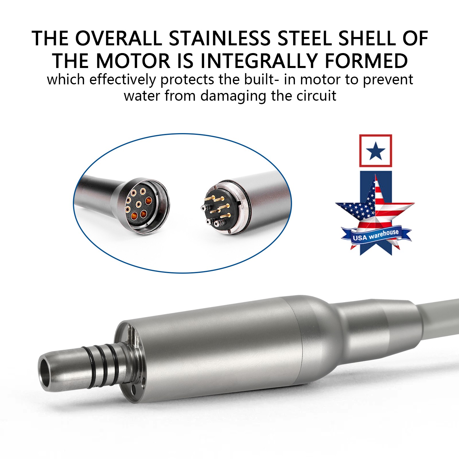 Woodpecker Style Dental Ultrasonic Surgery Piezo Bone + Brushless Implant Motor