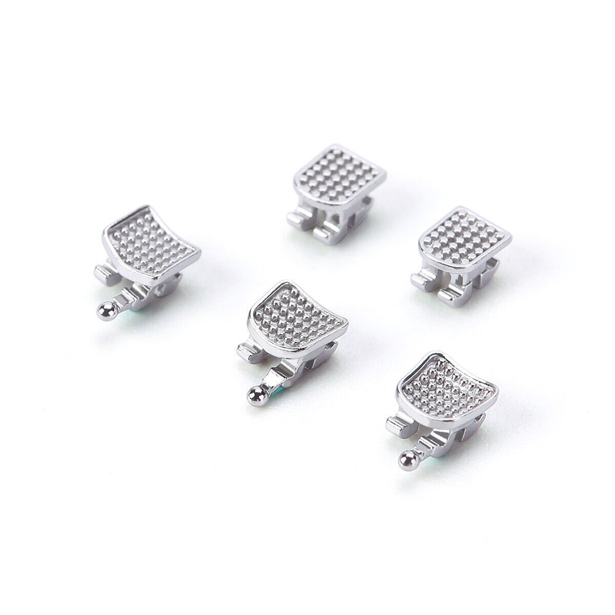 Dental Orthodontic Monoblock Braces Brackets Mini Roth/MBT 018/022 Hooks 3/345