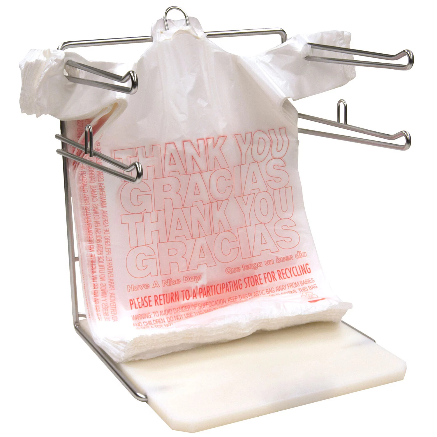 T-Shirt Carry-Out Bags, 11.5″ x 6.5″ x 22″ (1,000 ct.)