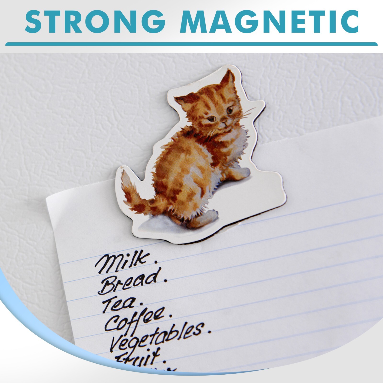 Strong Flexible Self Adhesive Magnetic Sheet 5×7 Photo Magnet Sheets 20 Mil 5PK