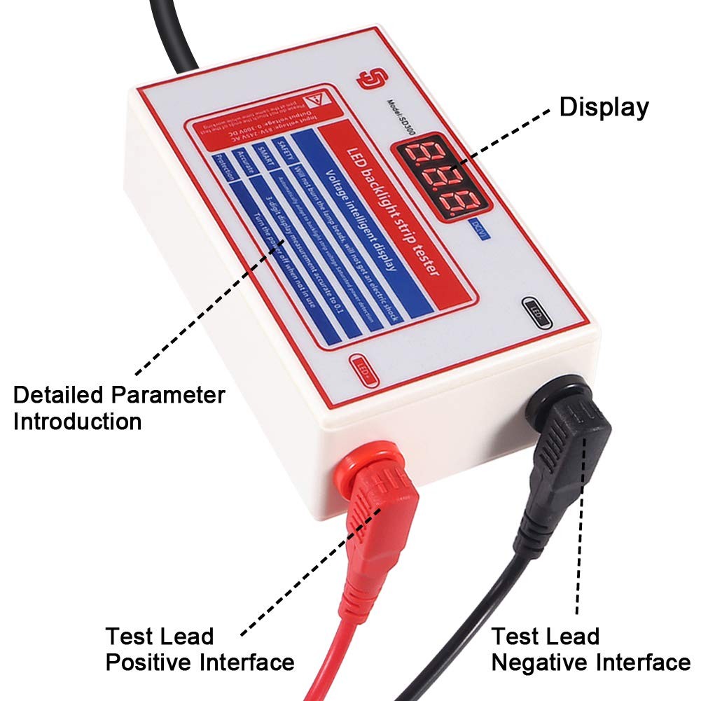 LED Light and TV Backlight Tester,Led Strip Lamp Beads Repair Testing Tool with