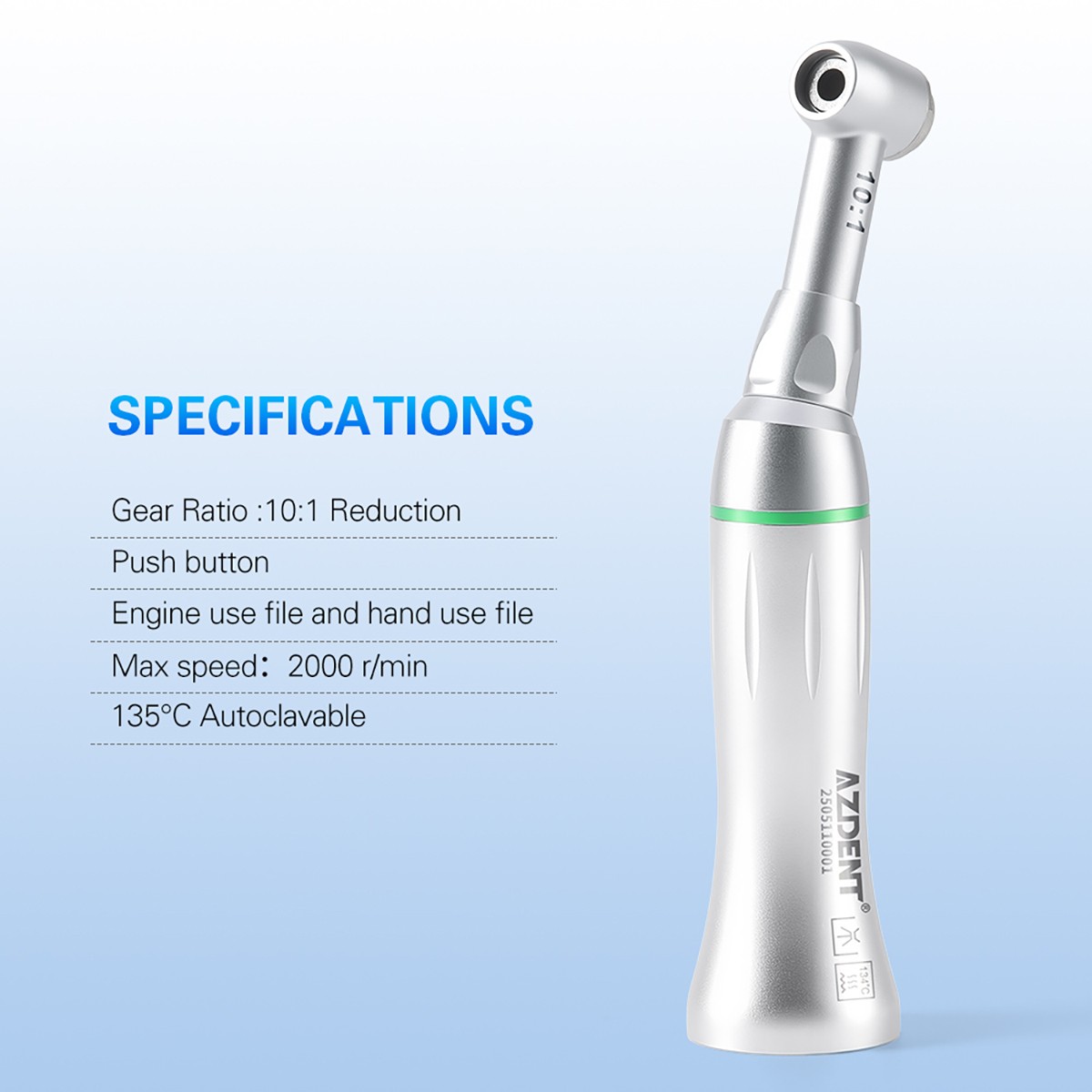 NSK Style Dental 10:1 Endo Handpiece M4 Reciprocating Contra Angle Endodontic