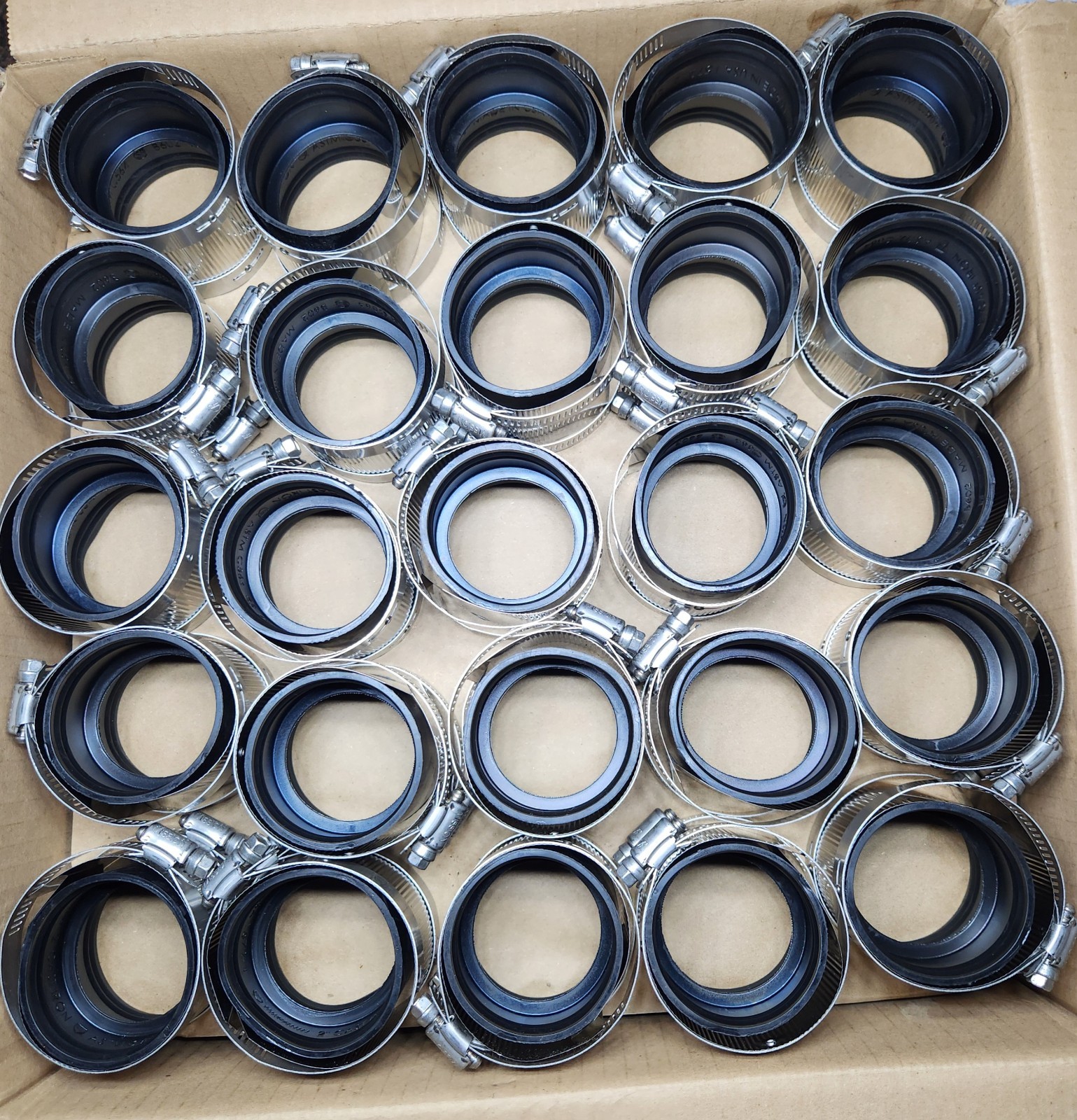 “ON SALE DAY ” 2″ NO HUB COUPLING ONLY SALE BOX OF 100 PCS.