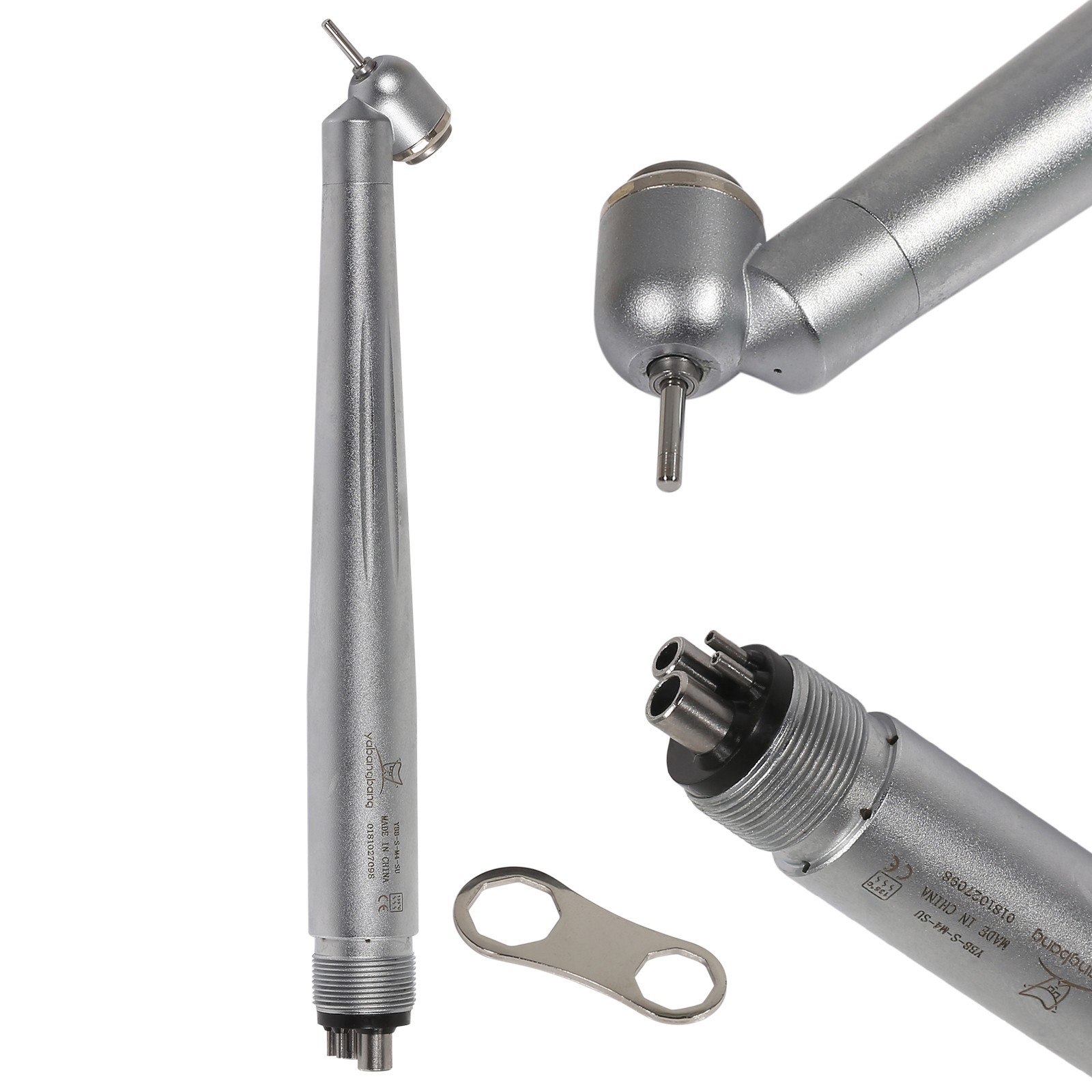 Dental 45 Degree 45° Angle head surgical high speed handpiece push button WCA4